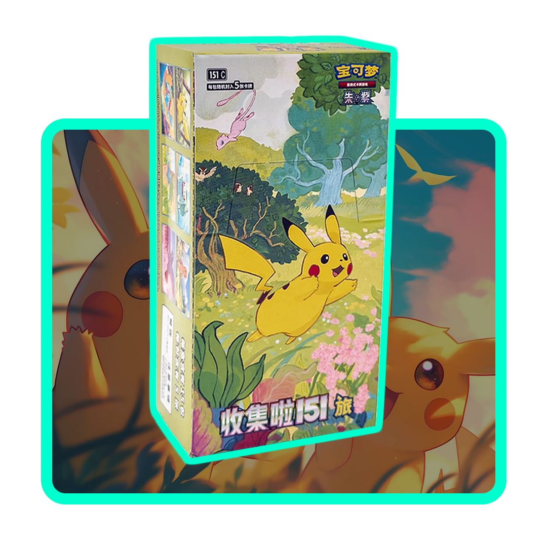 Pokemon Collect 151C Simplified Chinese Booster Box (Slim)