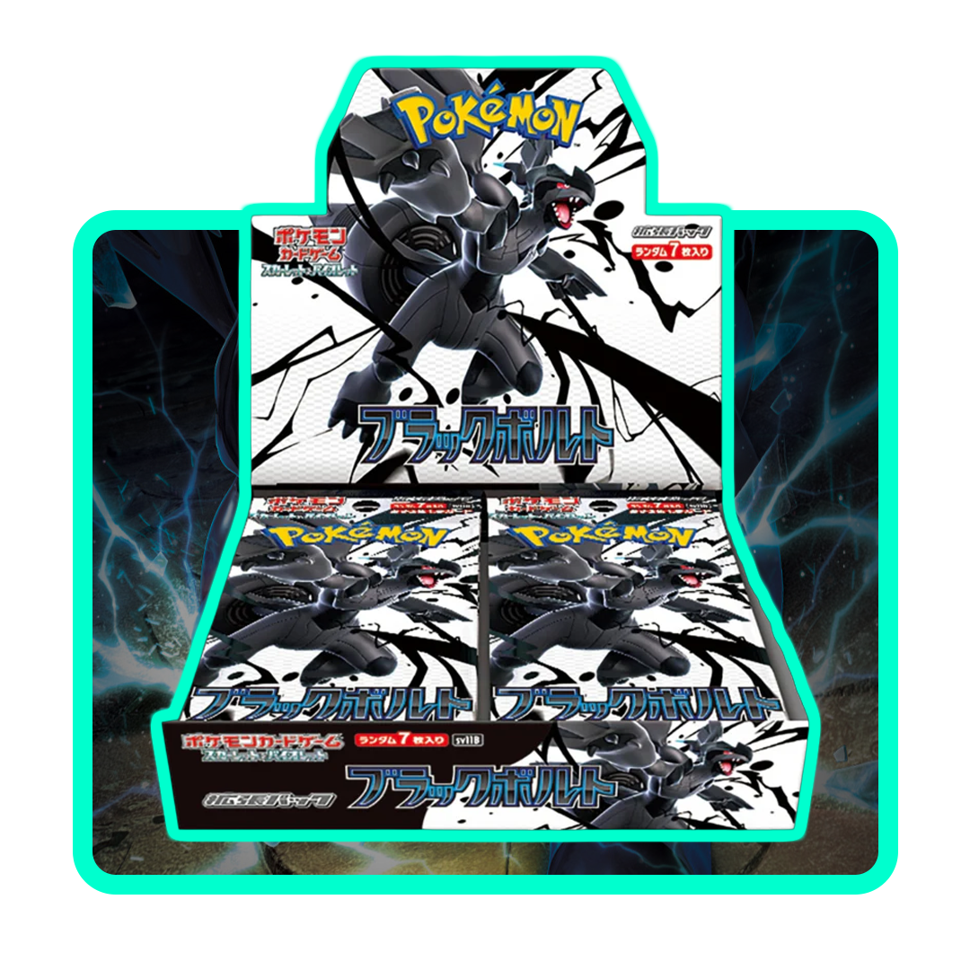 Pokemon Black Bolt sv11B Japanese Booster Box