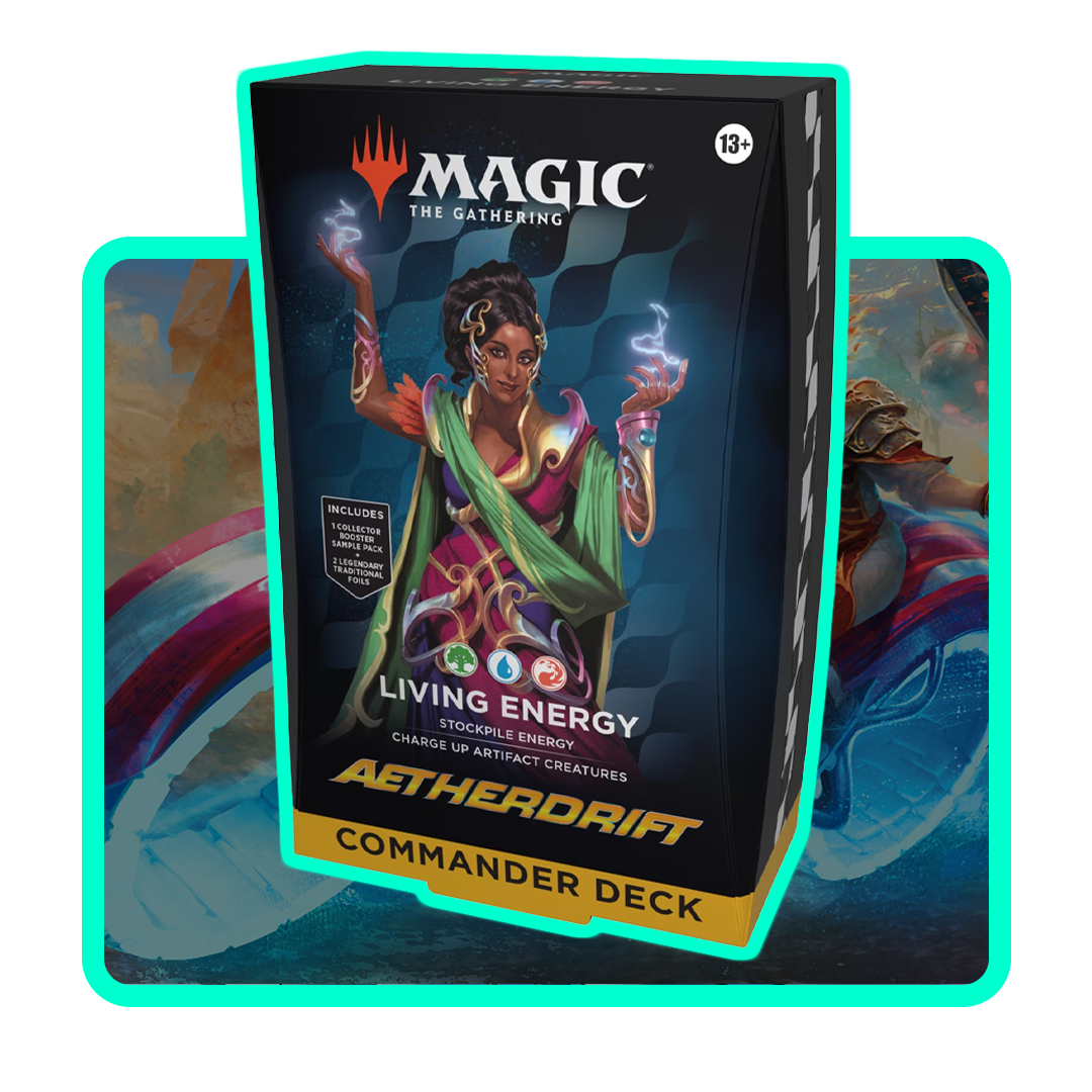 Magic The Gathering Aetherdrift Living Energy Commander Deck