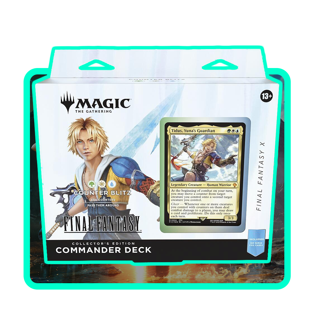 Magic The Gathering Final Fantasy Counter Blitz Collector's Edition Commander Deck