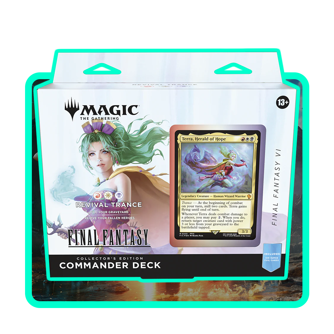 Magic The Gathering Final Fantasy Revival Trance Collector's Edition Commander Deck
