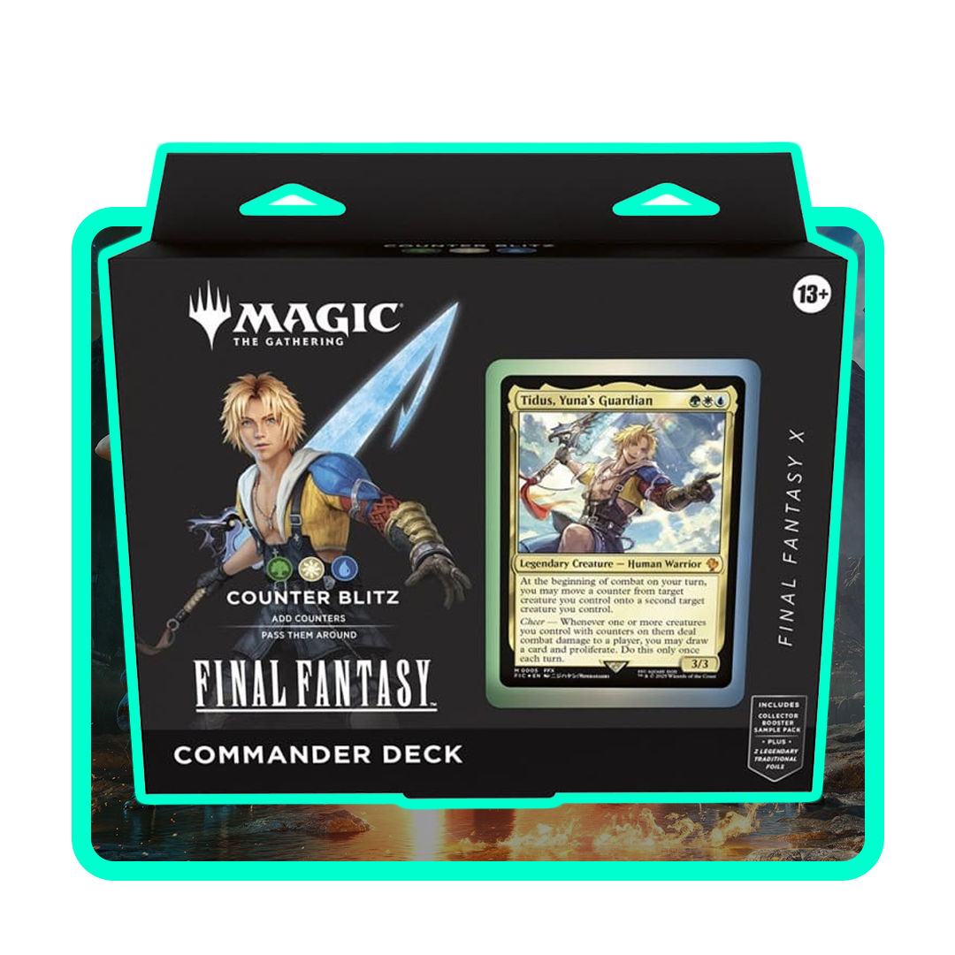 Magic The Gathering Final Fantasy Counter Blitz Commander Deck