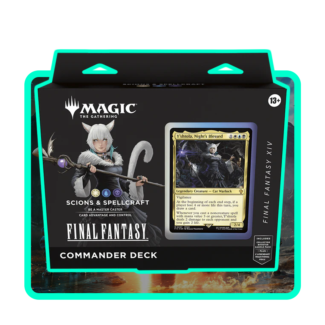 Magic The Gathering Final Fantasy Scions & Spellcraft Commander Deck