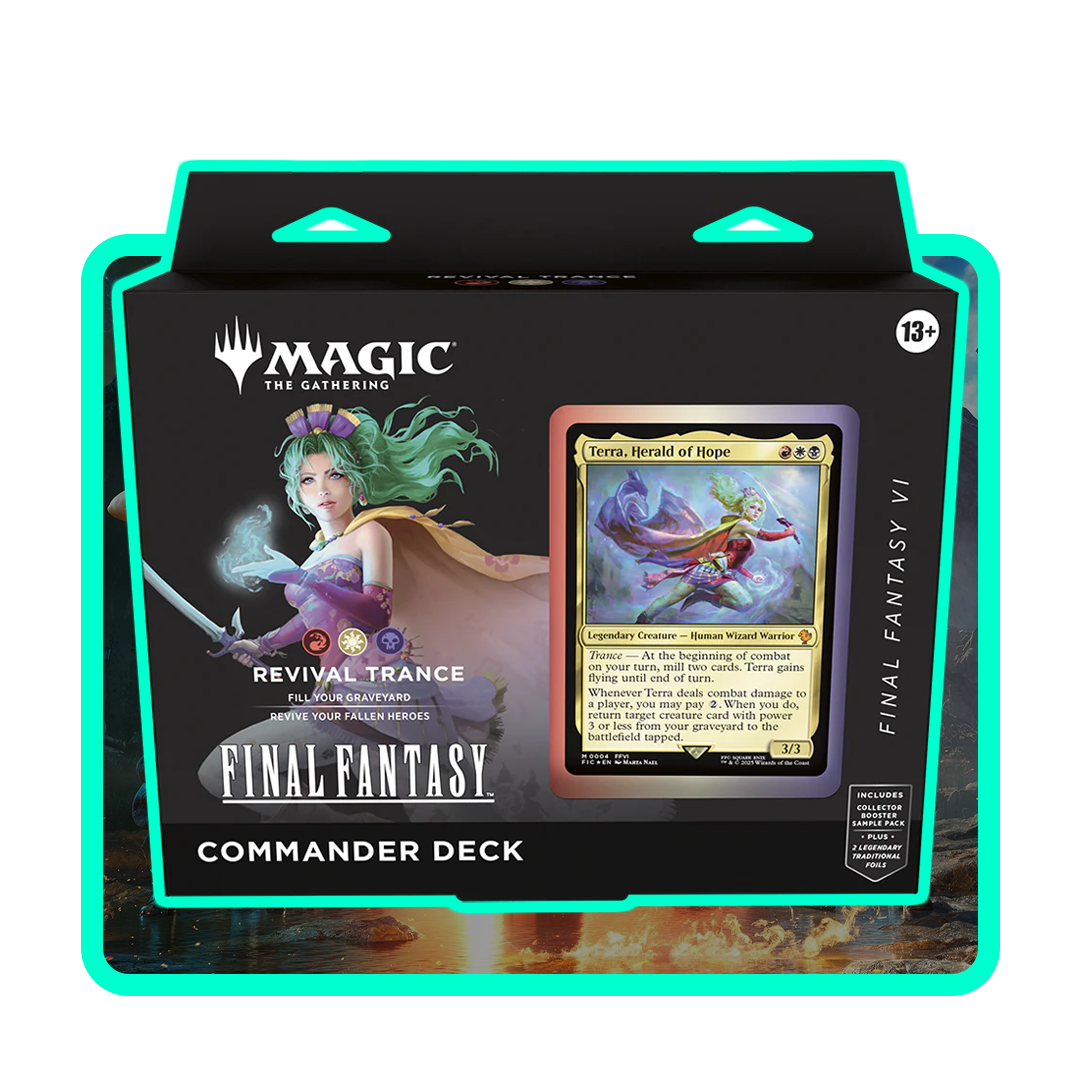 Magic The Gathering Final Fantasy Revival Trance Commander Deck