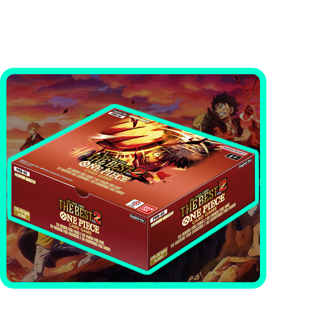 One Piece The Best Vol. 2 PRB-02 Booster Box – AJ-TCG