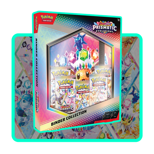 Pokemon Prismatic Evolutions Binder Collection Box