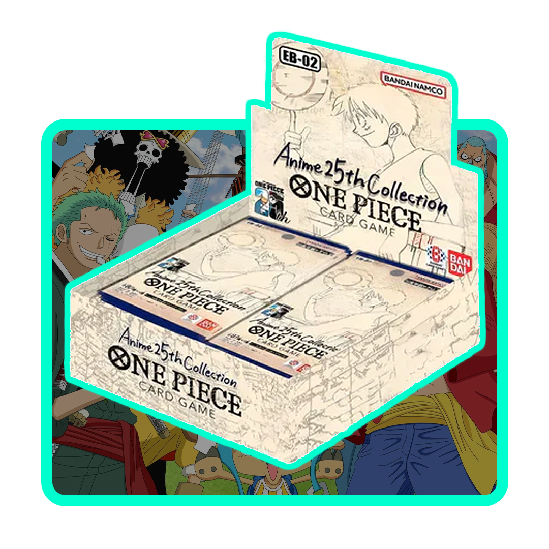 One Piece Anime 25th Anniversary Collection EB-02 Booster Box
