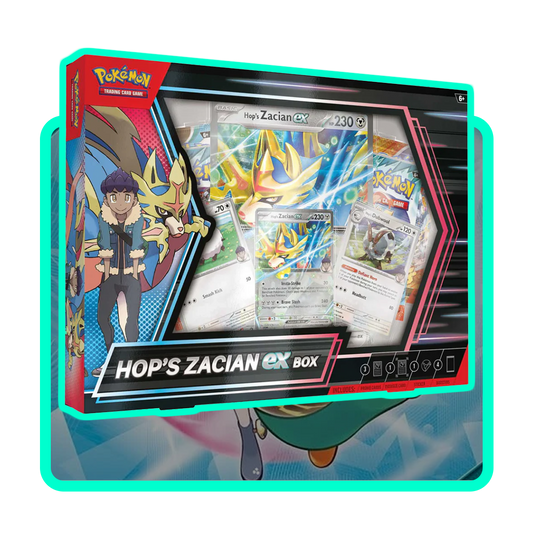 Pokemon Hop's Zacian ex Collection Box