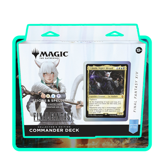 Magic The Gathering Final Fantasy Scions & Spellcraft Collector's Edition Commander Deck