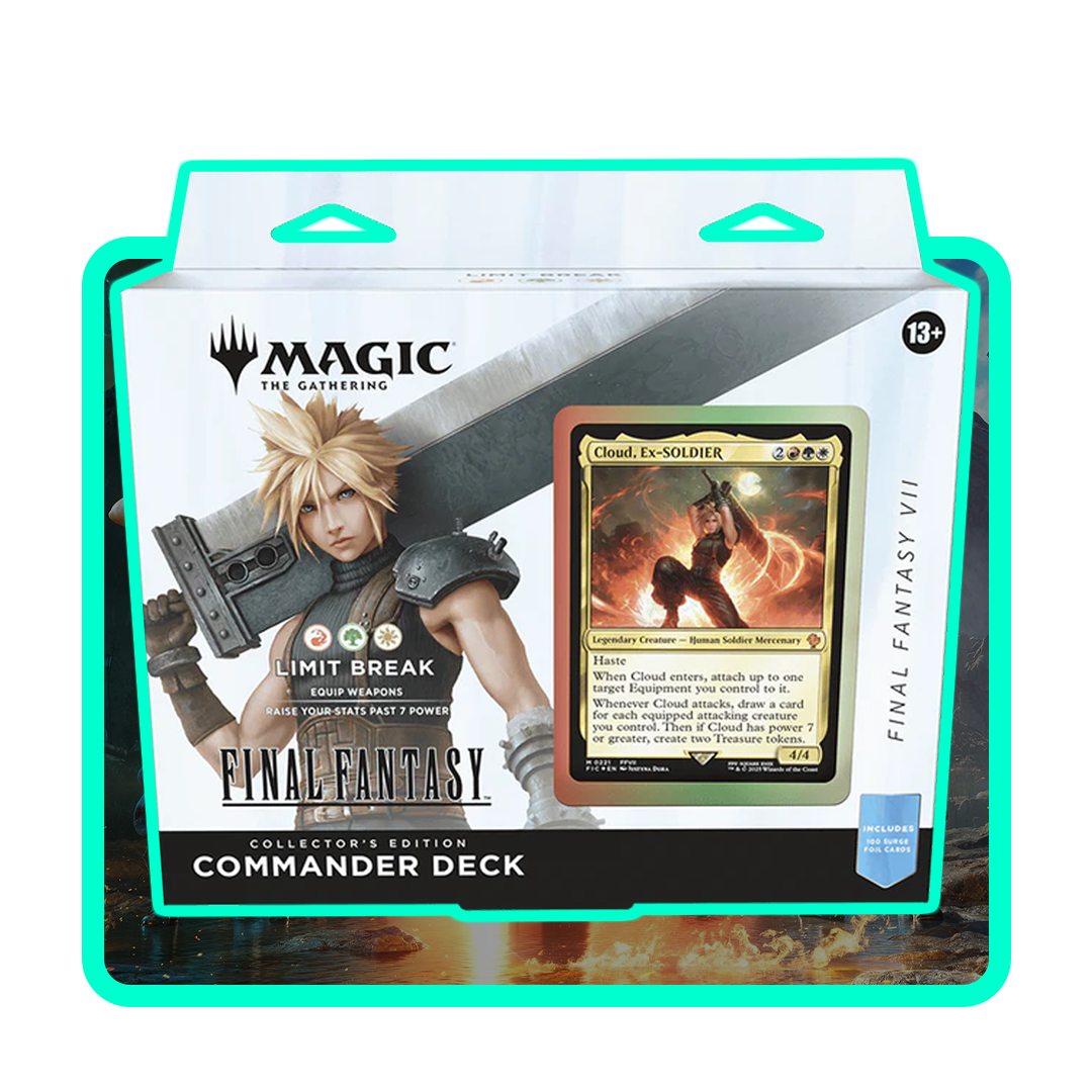 Magic The Gathering Final Fantasy Limit Break Collector's Edition Commander Deck