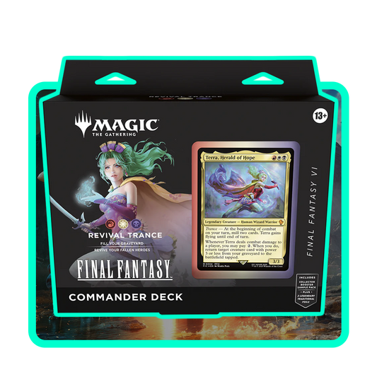 Magic The Gathering Final Fantasy Revival Trance Commander Deck
