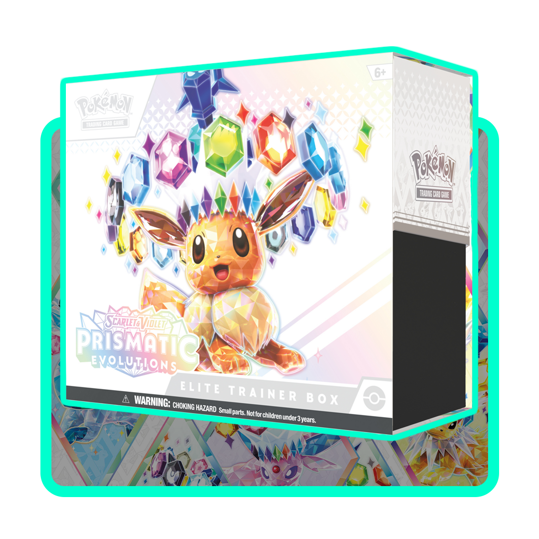 Pokemon Prismatic Evolutions Elite Trainer Box