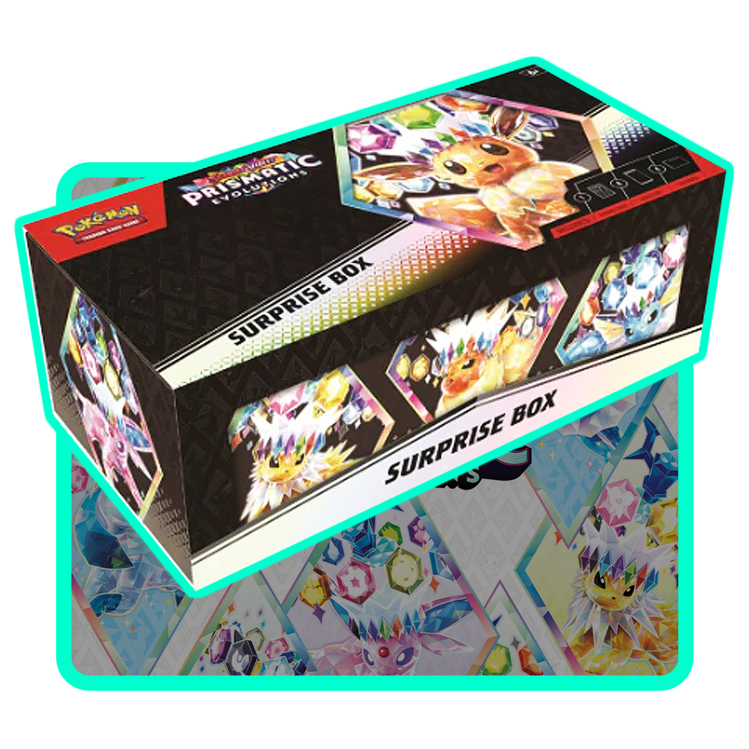 Pokemon Prismatic Evolutions Surprise Box